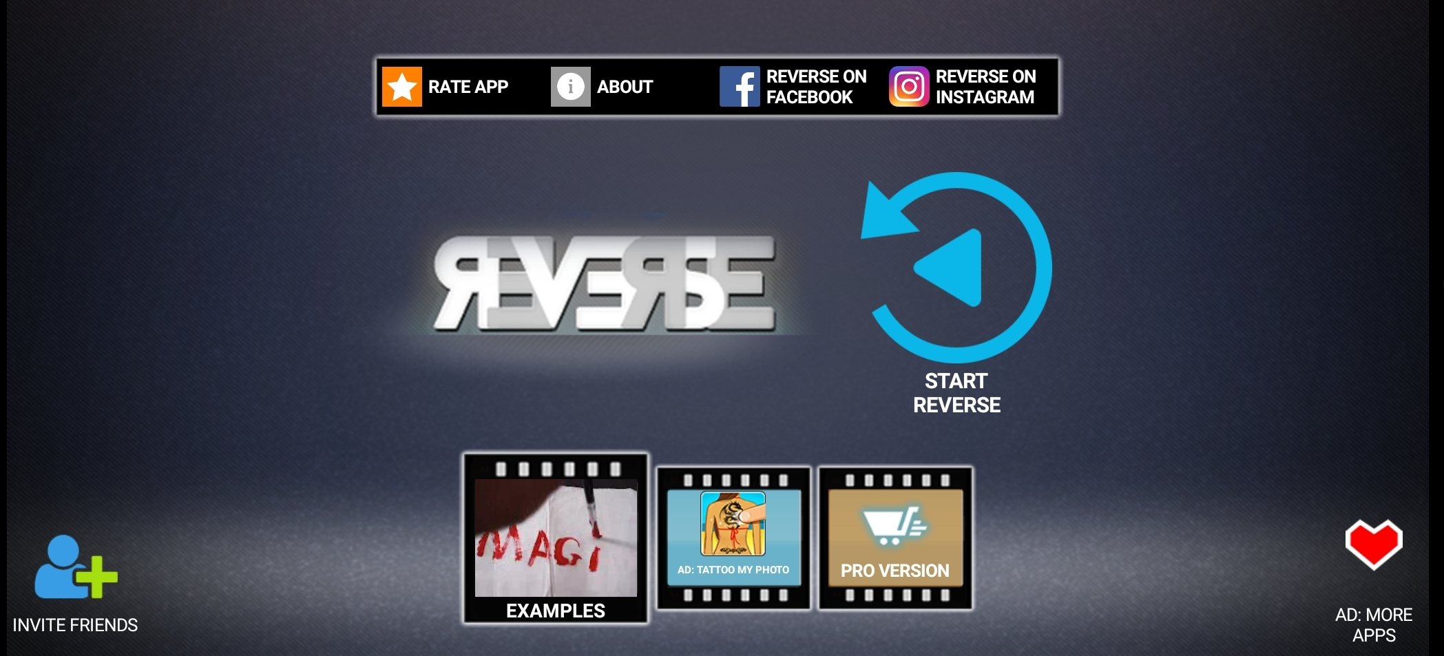 Reverse Movie FX MOD APK full