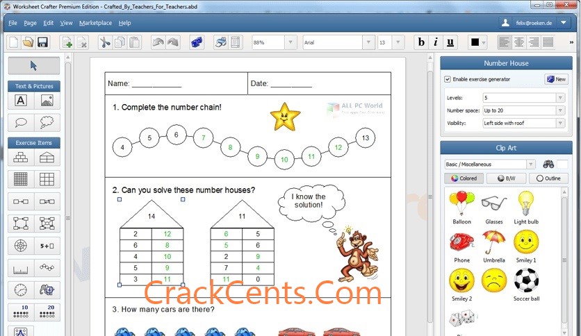 Worksheet Crafter Crafter Crack Free Download 2024