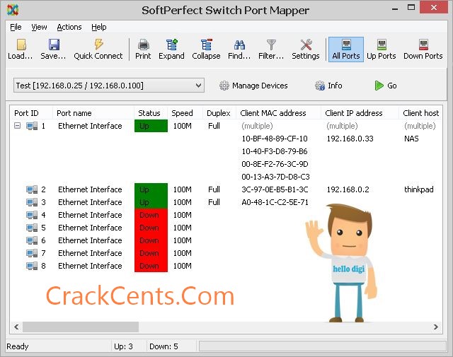 SoftPerfect Switch Port Mapper Free Download