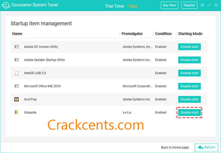 Cocosenor System Tuner Free Download