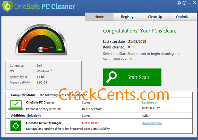 OneSafe PC Cleaner Pro Free Downlaod