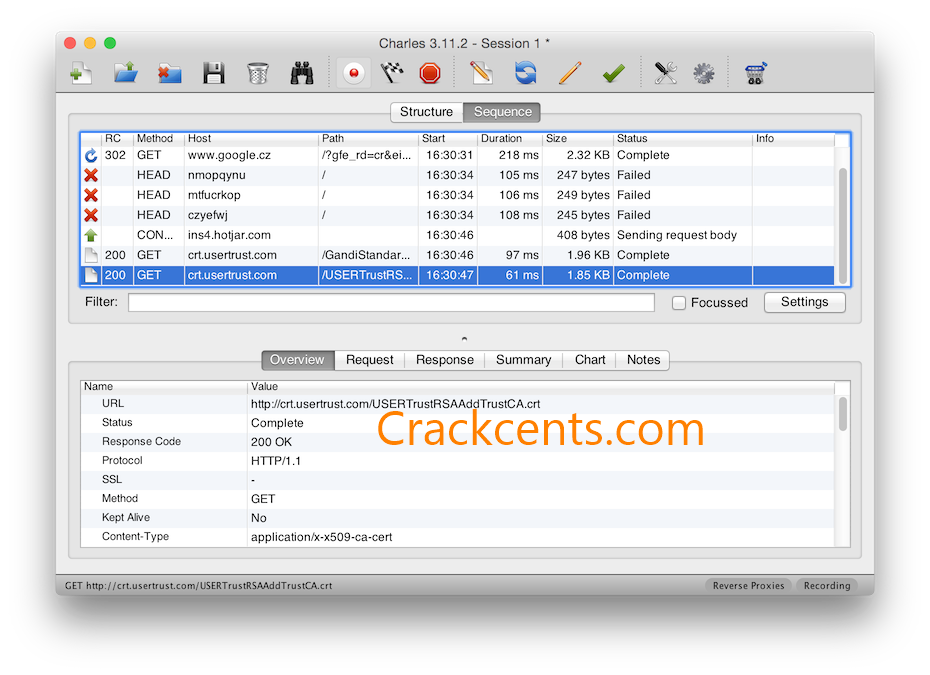 Charles Web Debugging Proxy Free Download