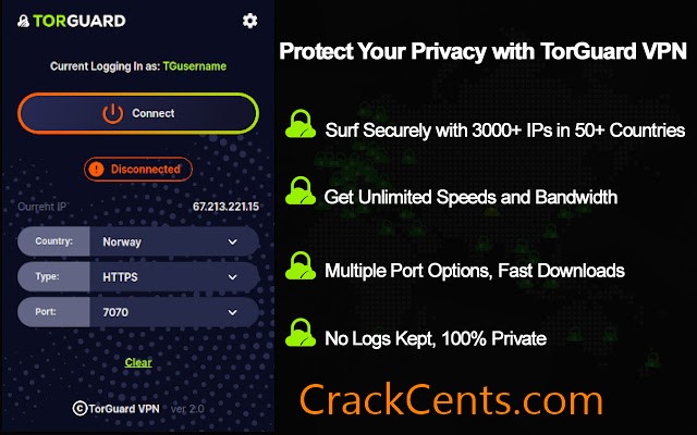 TorGuard VPN Free Download